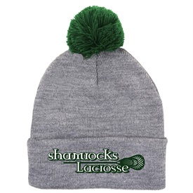 100% Acrylic Beanie Hat with Shamrocks logo - Orders Due Monday, August 29, 2022 